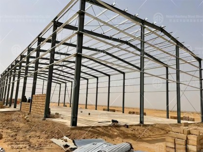 Steel Structure Warehouse in Senegal